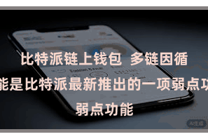 比特派链上钱包 多链因循功能是比特派最新推出的一项弱点功能