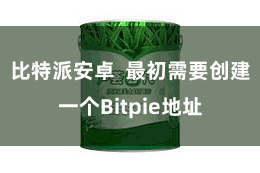 比特派安卓  最初需要创建一个Bitpie地址