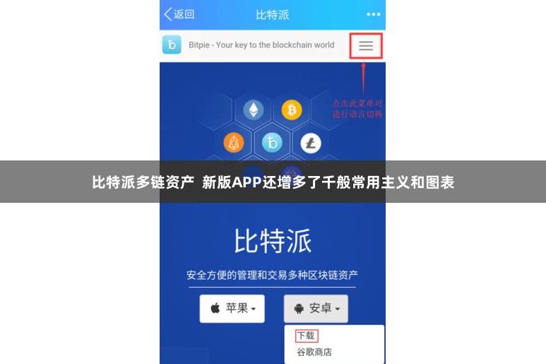 比特派多链资产  新版APP还增多了千般常用主义和图表